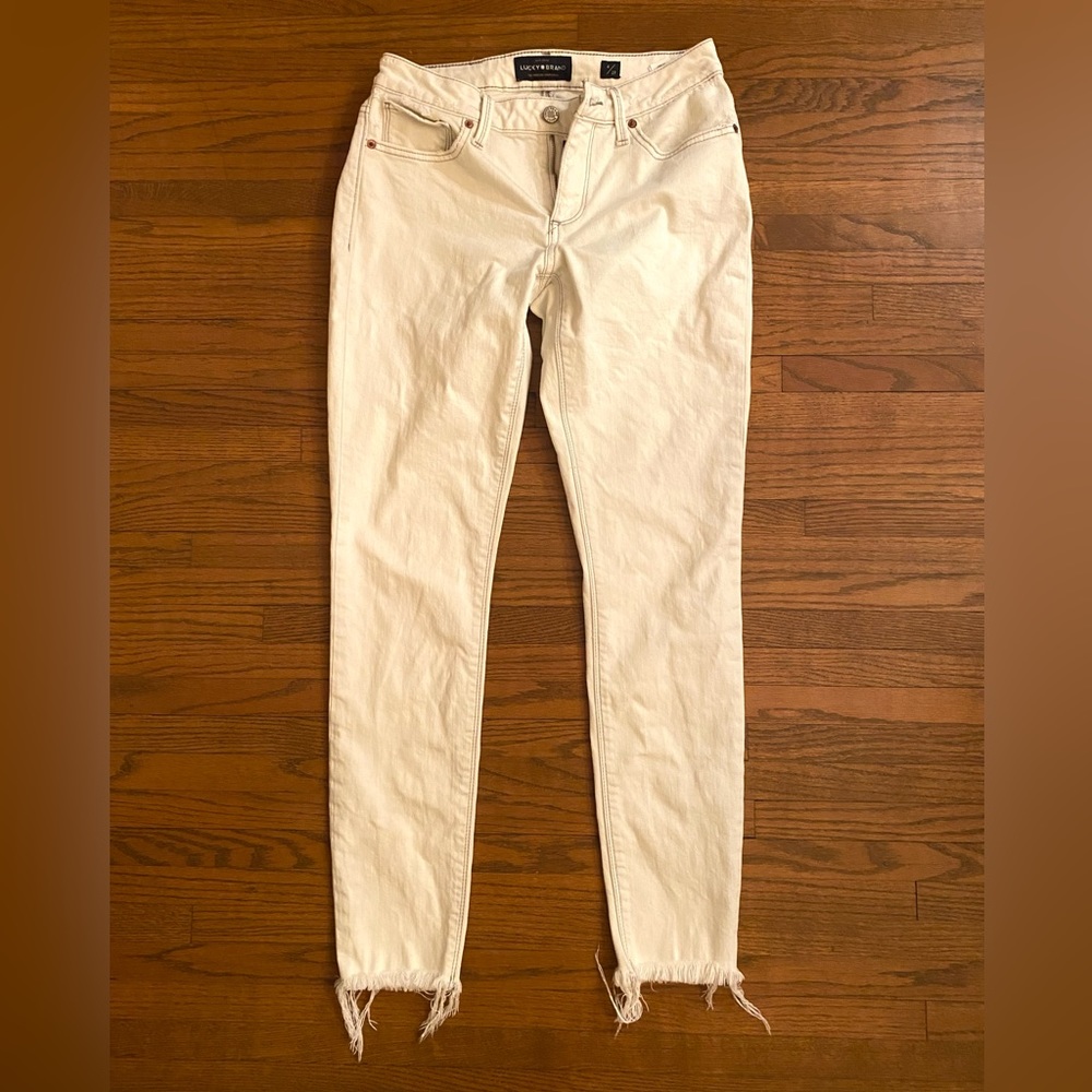 Lucky Brand White Jeans